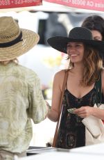 BETHANY JOY LENZ Shopping at Farmers Market in Los Angeles 07/09/2017