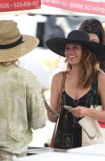 BETHANY JOY LENZ Shopping at Farmers Market in Los Angeles 07/09/2017