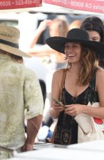 BETHANY JOY LENZ Shopping at Farmers Market in Los Angeles 07/09/2017