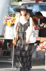 BETHANY JOY LENZ Shopping at Farmers Market in Los Angeles 07/09/2017