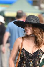 BETHANY JOY LENZ Shopping at Farmers Market in Los Angeles 07/09/2017