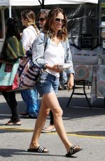 BETHANY JOY LENZ Shopping at Farmers Market in Studio City 07/02/2017