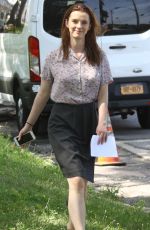 BETTY GILPIN on the Set of Isn