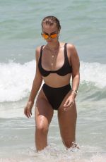 BIANCA ELOUISE in Bikini on the Beach in Miami 07/19/2017