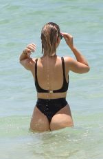 BIANCA ELOUISE in Bikini on the Beach in Miami 07/19/2017
