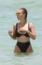 BIANCA ELOUISE in Bikini on the Beach in Miami 07/19/2017