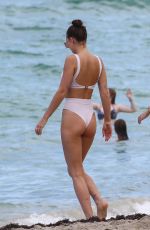 BIANCA ELOUISE in Swimsuit on the Beach in Miami 07/26/2017