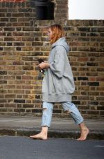 BILLIE PIPER Out and About in London 06/28/2017