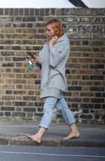 BILLIE PIPER Out and About in London 06/28/2017