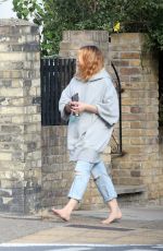 BILLIE PIPER Out and About in London 06/28/2017
