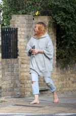 BILLIE PIPER Out and About in London 06/28/2017
