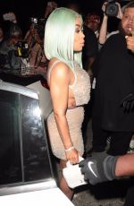 BLAC CHYNA Arrives at Ace of Diamonds Club in West Hollywood 07/17/2017