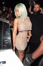 BLAC CHYNA Arrives at Ace of Diamonds Club in West Hollywood 07/17/2017
