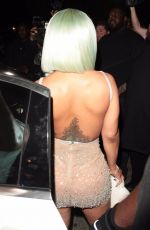 BLAC CHYNA Arrives at Ace of Diamonds Club in West Hollywood 07/17/2017