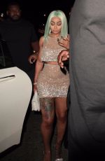 BLAC CHYNA Arrives at Ace of Diamonds Club in West Hollywood 07/17/2017