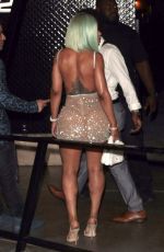 BLAC CHYNA Arrives at Ace of Diamonds Club in West Hollywood 07/17/2017
