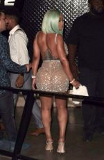 BLAC CHYNA Arrives at Ace of Diamonds Club in West Hollywood 07/17/2017