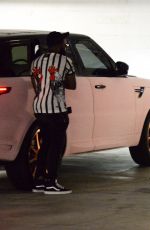 BLAC CHYNA Night Out in Los Angeles 07/08/2017