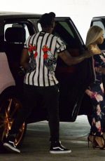 BLAC CHYNA Night Out in Los Angeles 07/08/2017