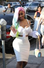 BLAC CHYNA Out and About in Los Angeles 07/06/2017