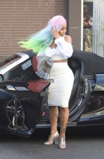 BLAC CHYNA Out and About in Los Angeles 07/06/2017
