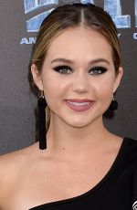 BREC BASSINGER at Valerian and the City of a Thousand Planet Premiere in Hollywood 07/17/2017