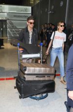 BRIE LARSON at Charles De Gaulle Airport in Paris 07/01/2017