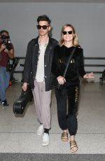 BRIE LARSON at LAX Airport in Los Angeles 06/30/2017