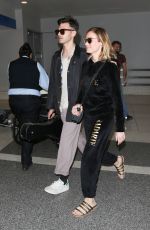 BRIE LARSON at LAX Airport in Los Angeles 06/30/2017