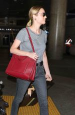 BRIE LARSON at LAX Airport in Los Angeles 07/07/2017