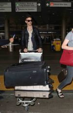 BRIE LARSON at LAX Airport in Los Angeles 07/07/2017