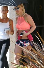 BRITNEY SPEARS Out and About in Los Angeles 07/08/2017