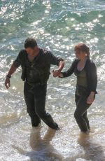 BRYCE DALLAS HOWARD on the Set of Jurassic World 2 in Hawaii 07/07/2017