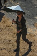 BRYCE DALLAS HOWARD on the Set of Jurassic World 2 in Hawaii 07/07/2017