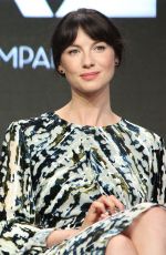 CAITRIONA BALFE at Outlander Panel at TCA Summer Tour in Los Angeles 07/28/2017