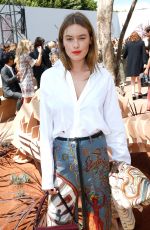 CAMILLE ROWE at Christian Dior Show at Haute Couture Fashion Week in Paris 07/03/2017