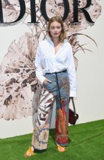 CAMILLE ROWE at Christian Dior Show at Haute Couture Fashion Week in Paris 07/03/2017