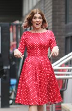 CANDICE BROWN Leaves ITV Studios in London 07/19/2017