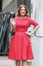CANDICE BROWN Leaves ITV Studios in London 07/19/2017