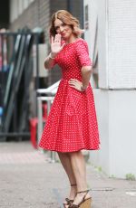 CANDICE BROWN Leaves ITV Studios in London 07/19/2017