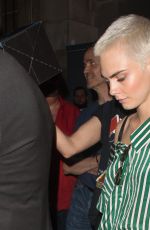 CARA DELEVINGNE and GEORGIA MAY JAGGER at Do Not Take It Personally Shoe in Paris 07/06/2017