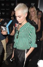CARA DELEVINGNE and GEORGIA MAY JAGGER at Do Not Take It Personally Shoe in Paris 07/06/2017