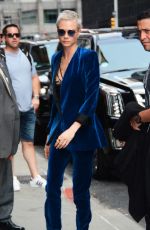 CARA DELEVINGNE Arrives at Late Show with Stephen Colbert in New York 07/20/2017
