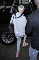 CARA DELEVINGNE Arrives at LAX Airport in Los Angeles 07/15/2017