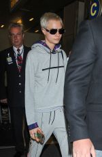 CARA DELEVINGNE Arrives at LAX Airport in Los Angeles 07/15/2017