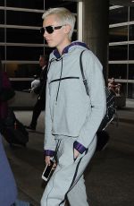CARA DELEVINGNE Arrives at LAX Airport in Los Angeles 07/15/2017