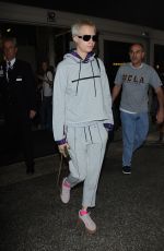 CARA DELEVINGNE Arrives at LAX Airport in Los Angeles 07/15/2017