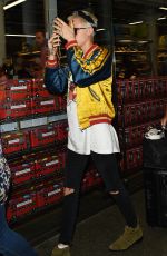 CARA DELEVINGNE Arrives in London 07/07/2017