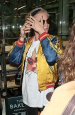 CARA DELEVINGNE Arrives in London 07/07/2017