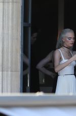 CARA DELEVINGNE at Christian Dior Party at Paris Fashion Week 07/03/2017